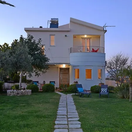 Elia Seaside Villa, Amazing 2-story Eco Pool House! Вилла Киссамос